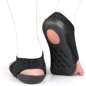 Unisex Orthotic Arch Support Insoles - Plantar Fasciitis & Heel Pain Relief, Heel Cups for Flat Feet/Over-Pronation, Improve Balance