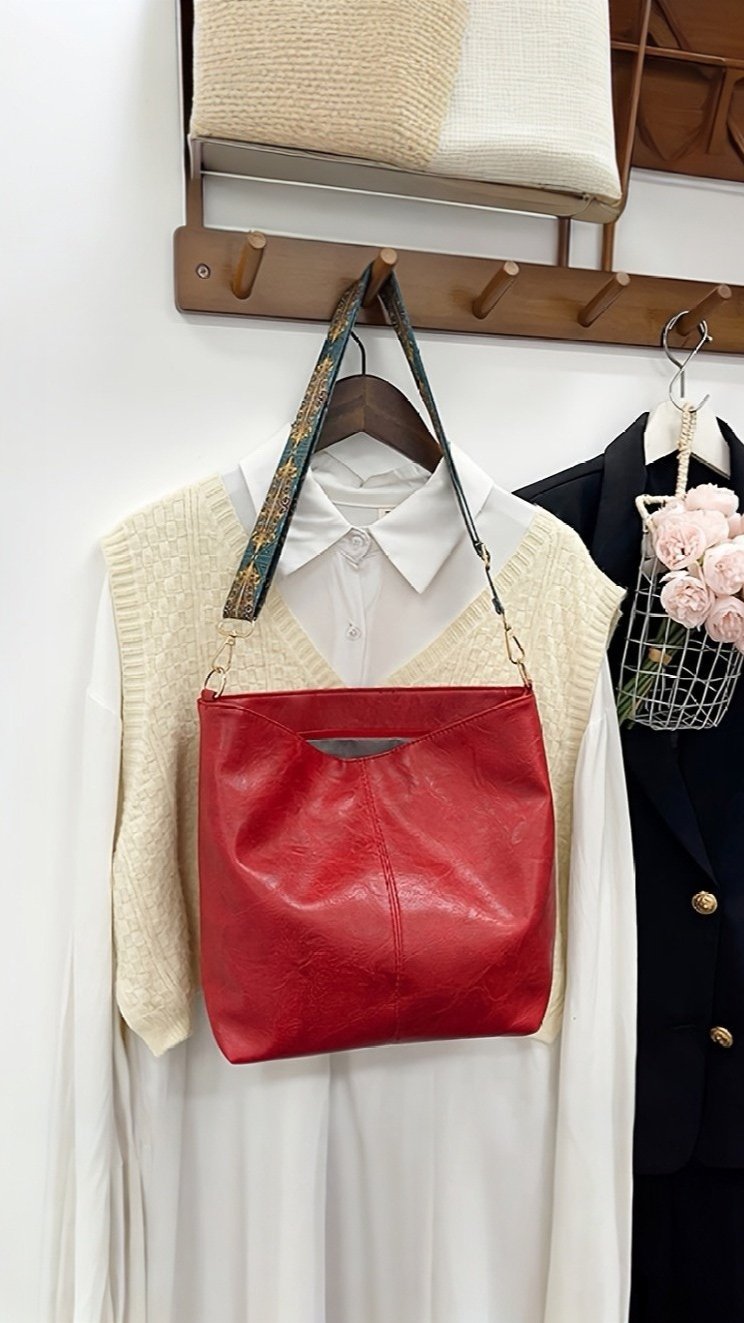 Red Bohemian Women's Handbag