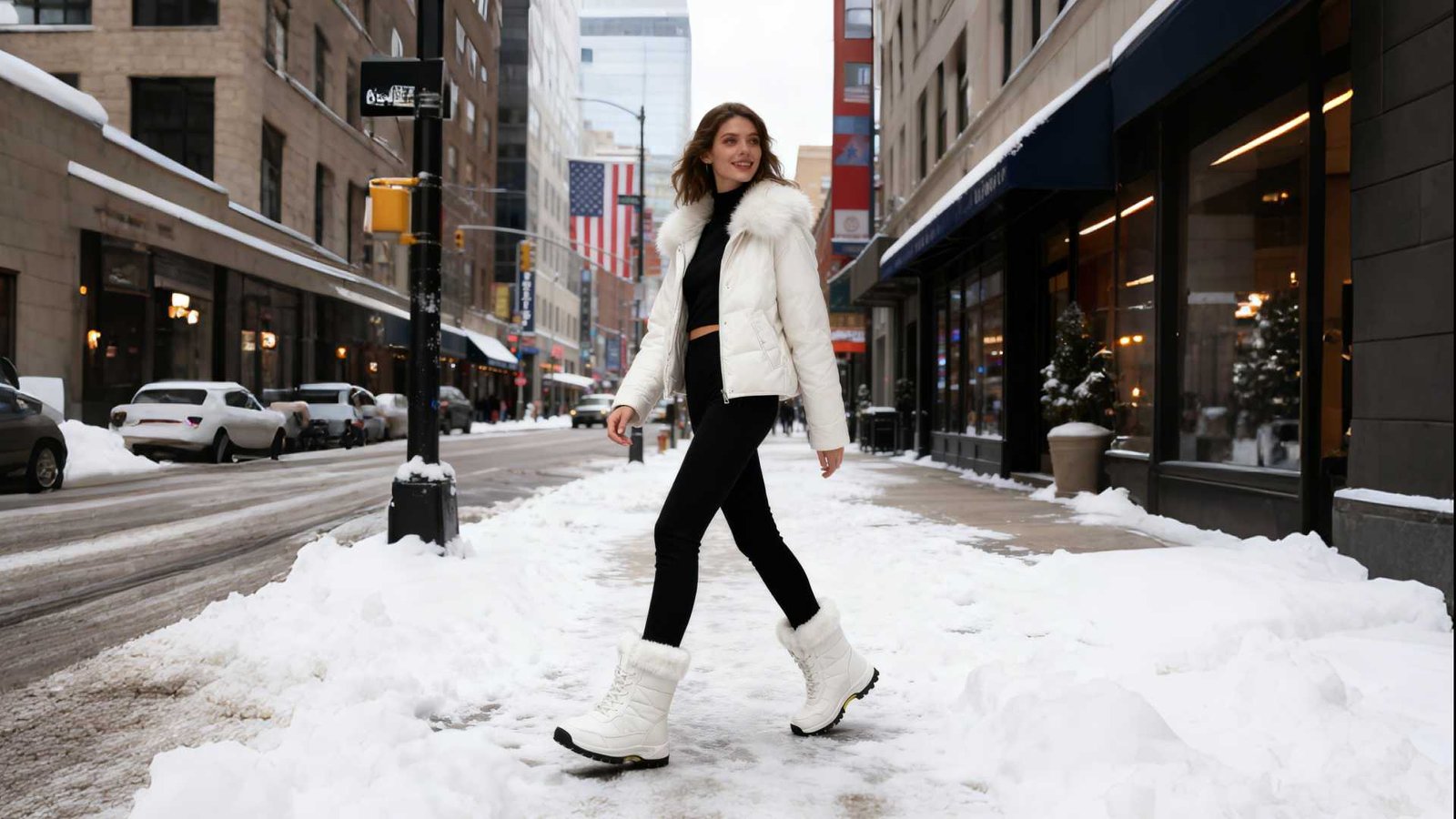 yanhai Mall Curated Leather Ankle Boots with Stylish Design